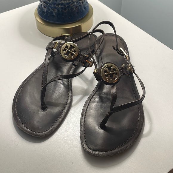 Tory Burch Shoes - Tory Burch chocolate brown strappy sandals 7.5M